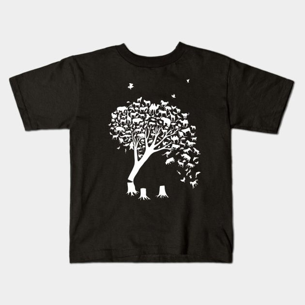 Source Tree of Life 2 Kids T-Shirt by martinussumbaji